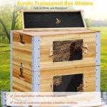 Aivituvin 10 Frame Beeswax Bee Hive Kit
