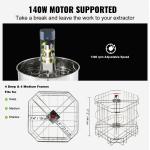 VEVOR Electric Honey Extractor for 4/8 Frames