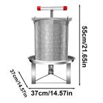 Manual Stainless Steel Honey Press Extractor Tool