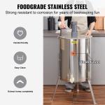 VEVOR Electric Honey Extractor for 4/8 Frames