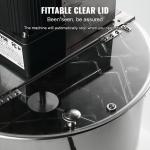 VEVOR Electric Honey Extractor for 4/8 Frames