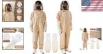 XXL Beekeeping Suit for Men and Women with Gloves
