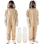 XXL Beekeeping Suit for Men and Women with Gloves