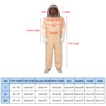 Unisex Beekeeping Suit with Glove and Veil