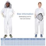 X-Large Professional Beekeeping Suit for Men & Women