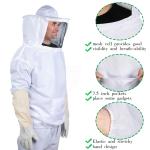 Beekeeping Suit with Jacket, Pants, and Gloves