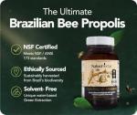 Premium Brazilian Bee Propolis | 60 Veggie Capsules