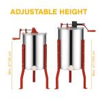 HE3MAN 3 Frame 304 Stainless Steel Drum Honey Extractor