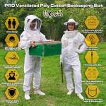 USKEEPERS Ultra Ventilated Beekeeping Suit with Gloves & Veils