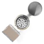 Stainless Steel Bee Hive Smoker with Heat Shield