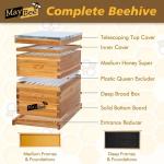 8 Frame Beehive Starter Kit with Supplies
