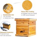 8 Frame Beehive Starter Kit with Supplies