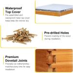 8 Frame Beehive Starter Kit with Supplies