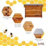 30-Piece Complete Beekeeping Starter Kit with Suit