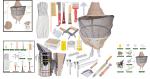 22-Piece Beekeeping Starter Kit with Veil