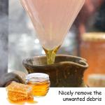 5-Pack Honey Filter Mesh Bags for Beekeeping