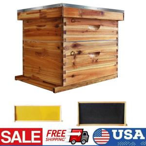 20 Frame Langstroth Beehive Complete Kit