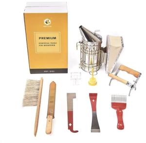 9 Piece Beekeeping Tool Kit for Beginners