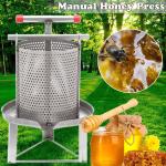 Manual Stainless Steel Honey Press Extractor