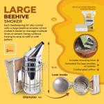 Beginner Beekeeping Supplies Kit, 11 Essential Tools
