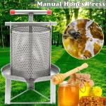 Manual Stainless Steel Honey Press Extractor
