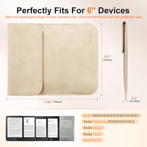 TiMOVO Tablet Sleeve for Kindle: Gorgeous Apricot]|[VIP Shopping