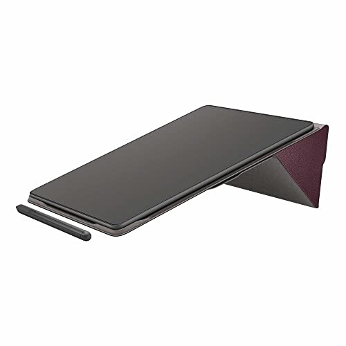 Kindle Scribe Leather Folio Cover - Burgundy VIP