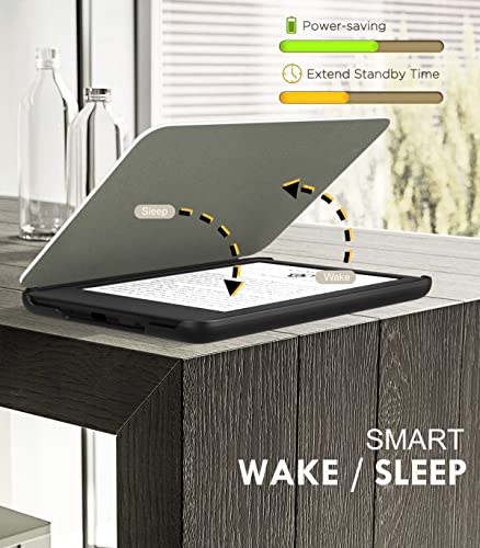 Flowing Purple/Pink MoKo Case for Kindle 2022