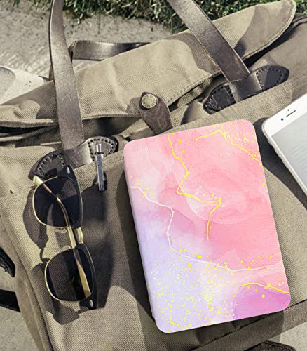 Flowing Purple/Pink MoKo Case for Kindle 2022