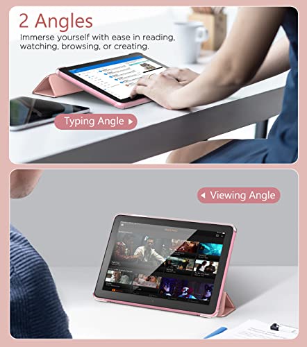 MoKo Rose Gold Trifold Stand Cover Kindle Fire