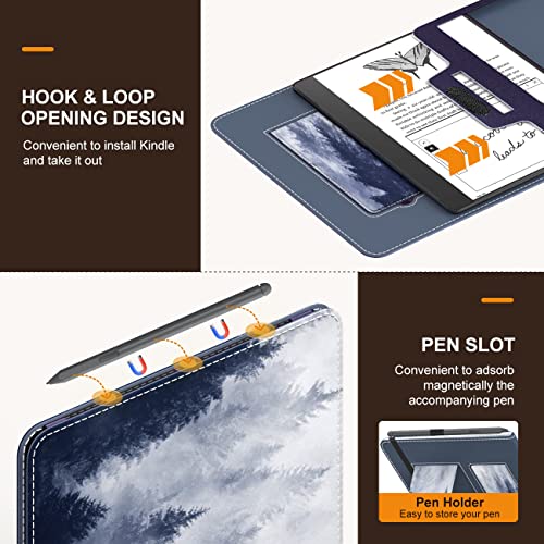 10.2" MoKo Slim PU Leather Cover for Kindle Scribe