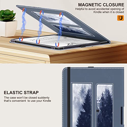 10.2" MoKo Slim PU Leather Cover for Kindle Scribe