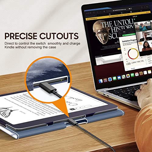 10.2" MoKo Slim PU Leather Cover for Kindle Scribe