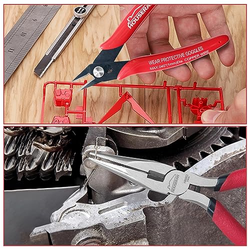 HOUSERAN 8-Piece Tool Set for DIY & Home