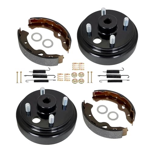 VIP Rear Brake Hub Drums Shoe Spring Kit