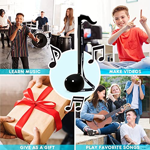 Award Winning Japanese Otamatone Deluxe Musical Synthesizer - Black