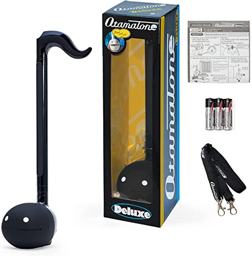 Award Winning Japanese Otamatone Deluxe Musical Synthesizer - Black