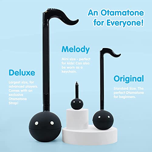 Award Winning Japanese Otamatone Deluxe Musical Synthesizer - Black