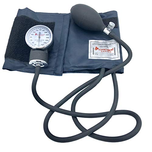 VIP Professional Manual Blood Pressure Monitor Set, Navy Blue