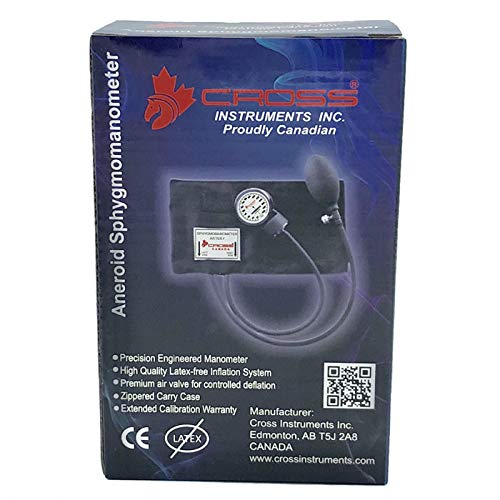 VIP Professional Manual Blood Pressure Monitor Set, Navy Blue