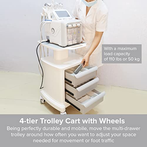 VIP Professional 3-Drawer Utility Cart on Wheels