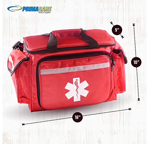 VIP Deluxe First Aid Trauma Bag with 4 Compartments