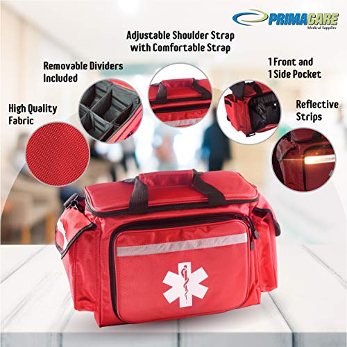 VIP Deluxe First Aid Trauma Bag with 4 Compartments