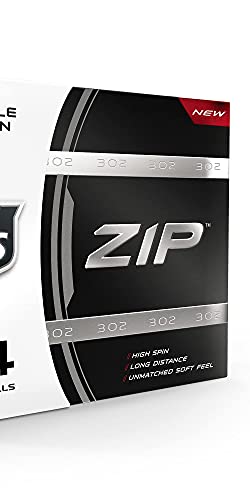 Wilson ZIP VIP Golf Balls Double Dozen, White