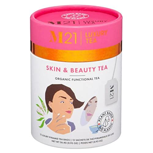 M21 Luxury Skin & Beauty Tea Bags, 12ct