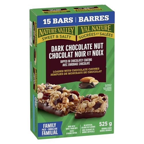 Nature Valley Dark Chocolate Nut Granola Bars - Family Pack