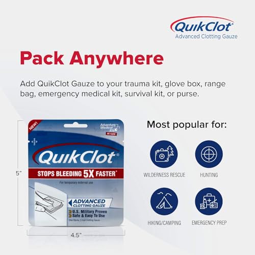 VIP QuikClot Advanced Gauze - 3 x 24