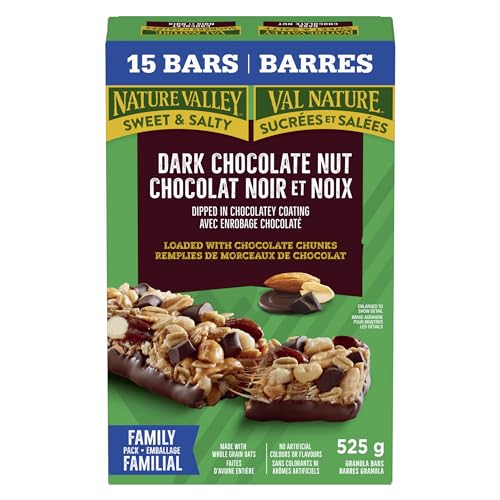 Nature Valley Dark Chocolate Nut Granola Bars - Family Pack