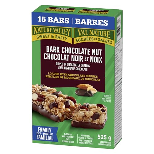 Nature Valley Dark Chocolate Nut Granola Bars - Family Pack