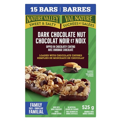 Nature Valley Dark Chocolate Nut Granola Bars - Family Pack
